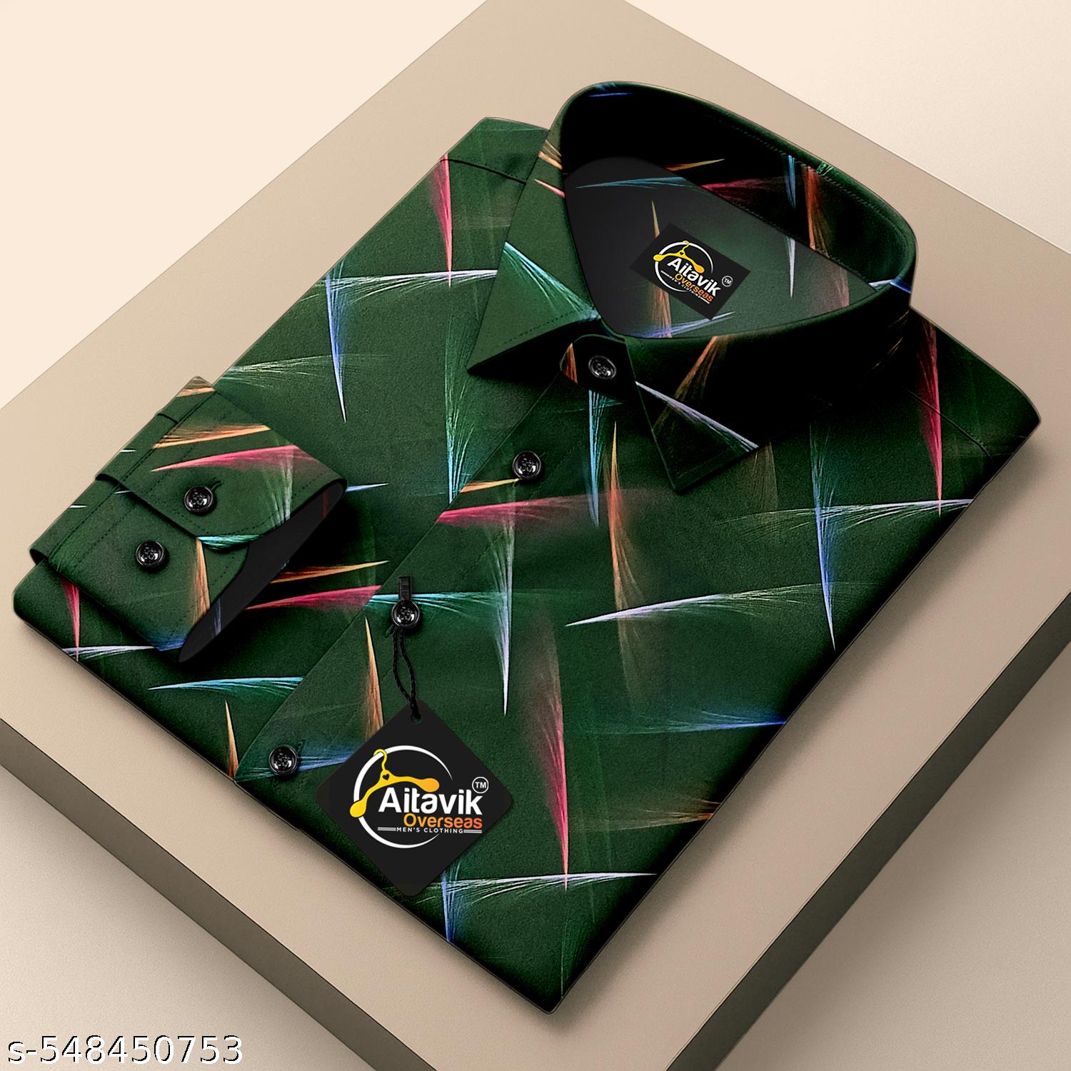Men's Cotton Casual Wear Shirt - Unixkart - View 4