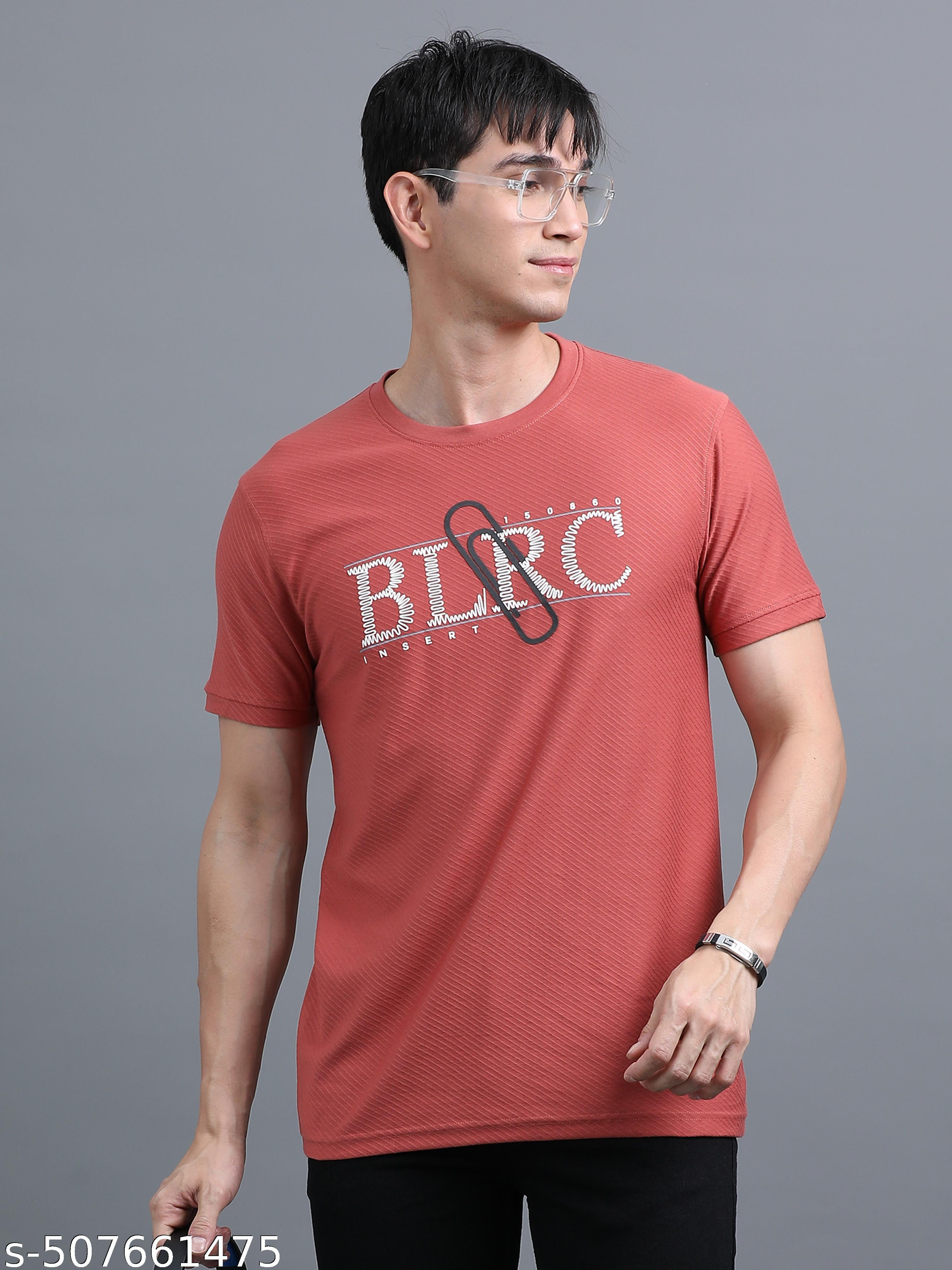 Mens Short sleeve Men's Round Neck T-shirt - Image 4