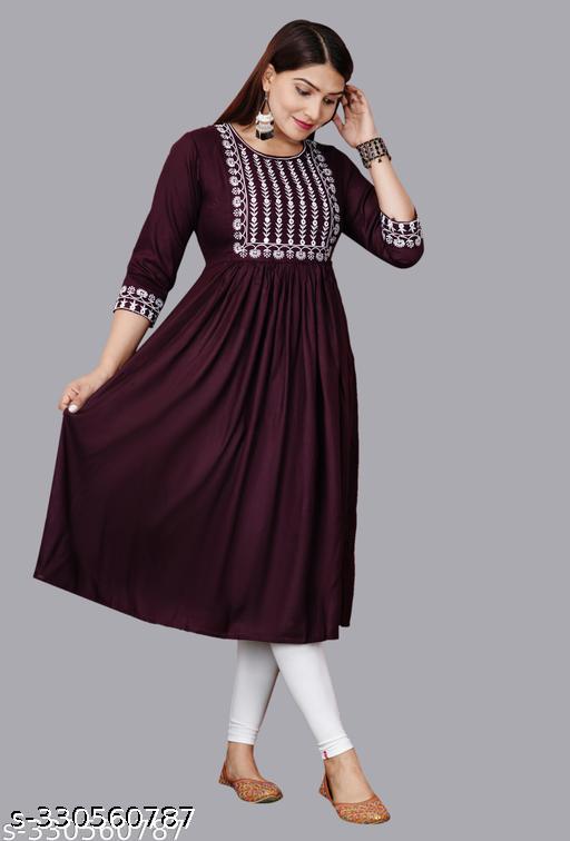 Women's Trendy Ensemble Kurti - Unixkart - View 4