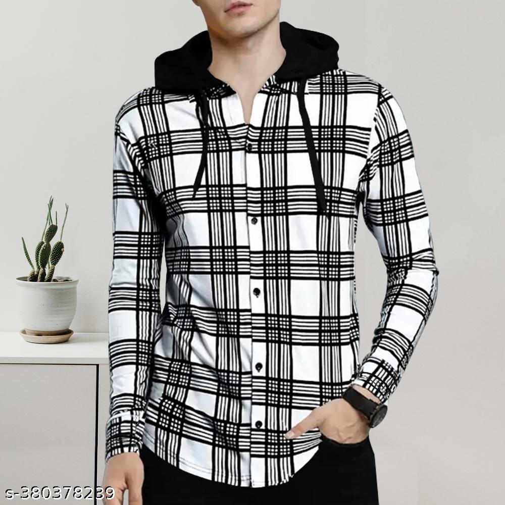 Men's Graphic Print Hoodie T-Shirt - view 4