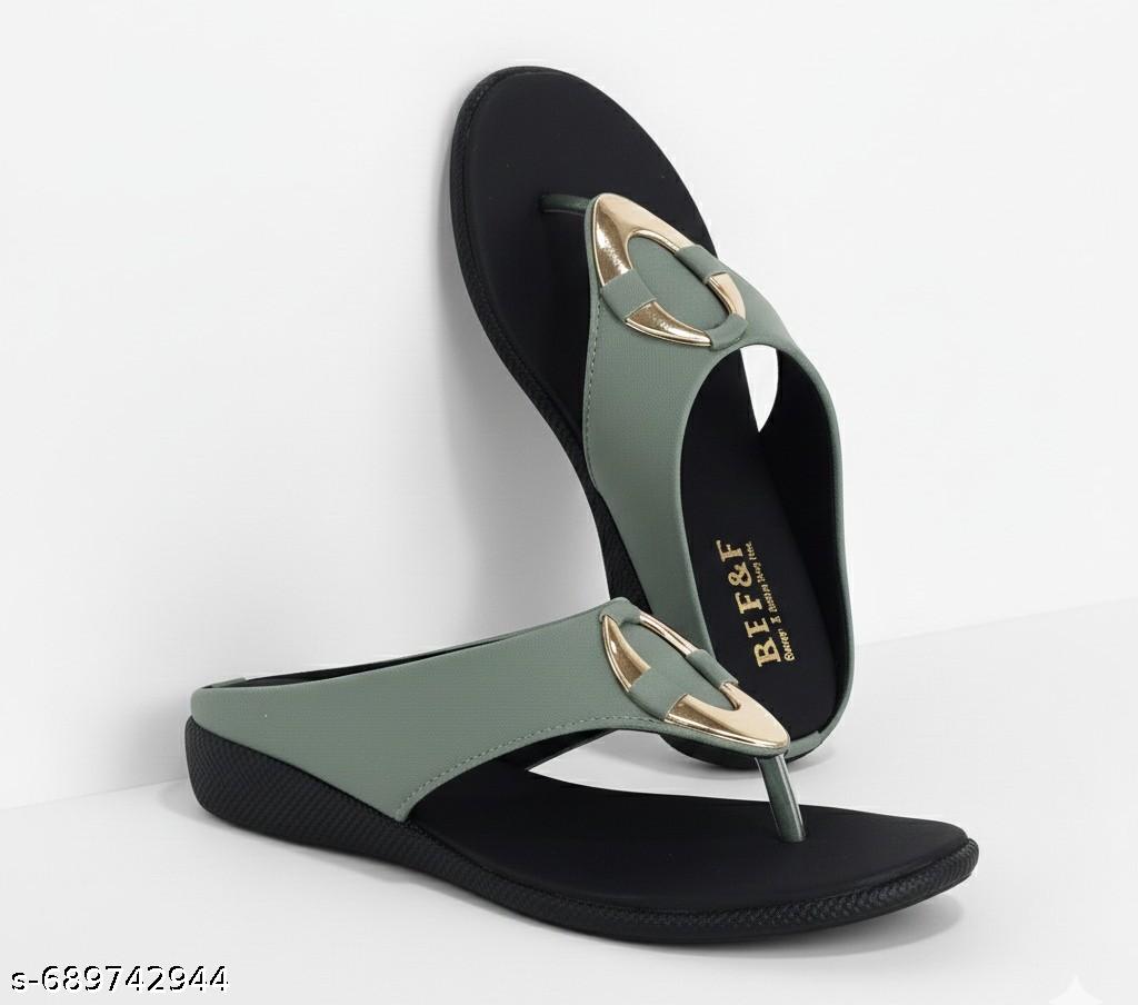 Green Counter Fashion Sandal - Unixkart - View 4