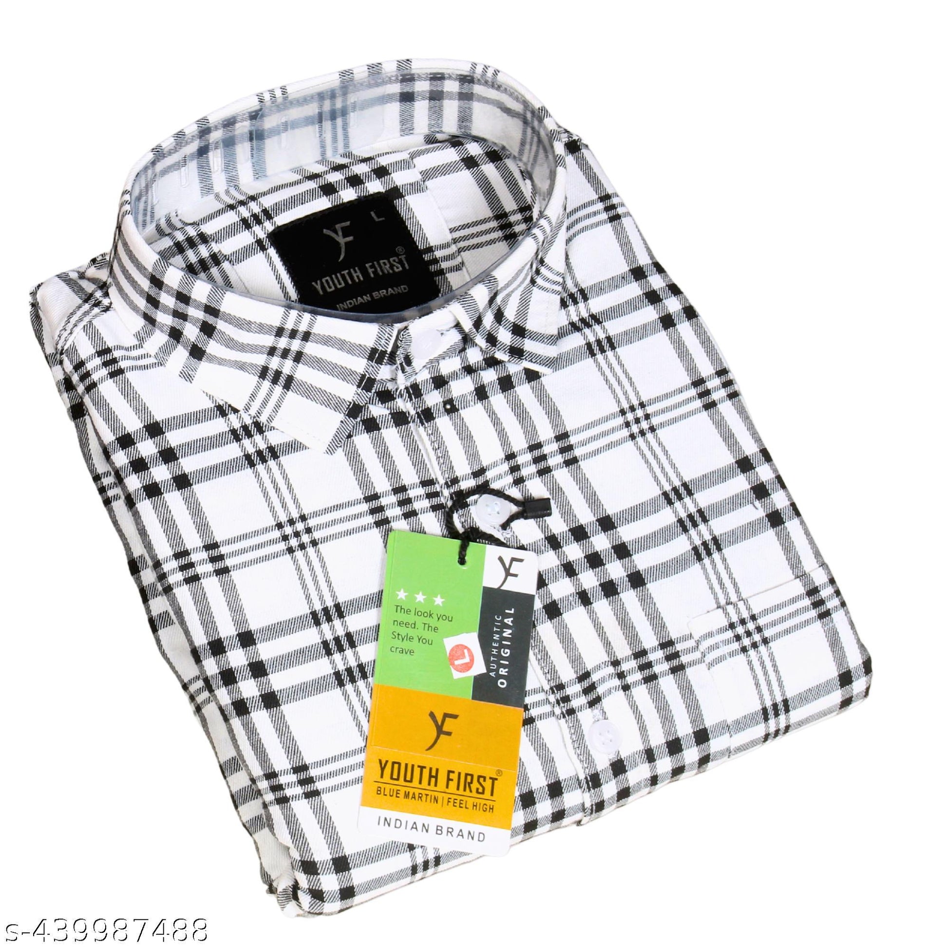 Men's Checked Casual Shirt - Unixkart - View 4