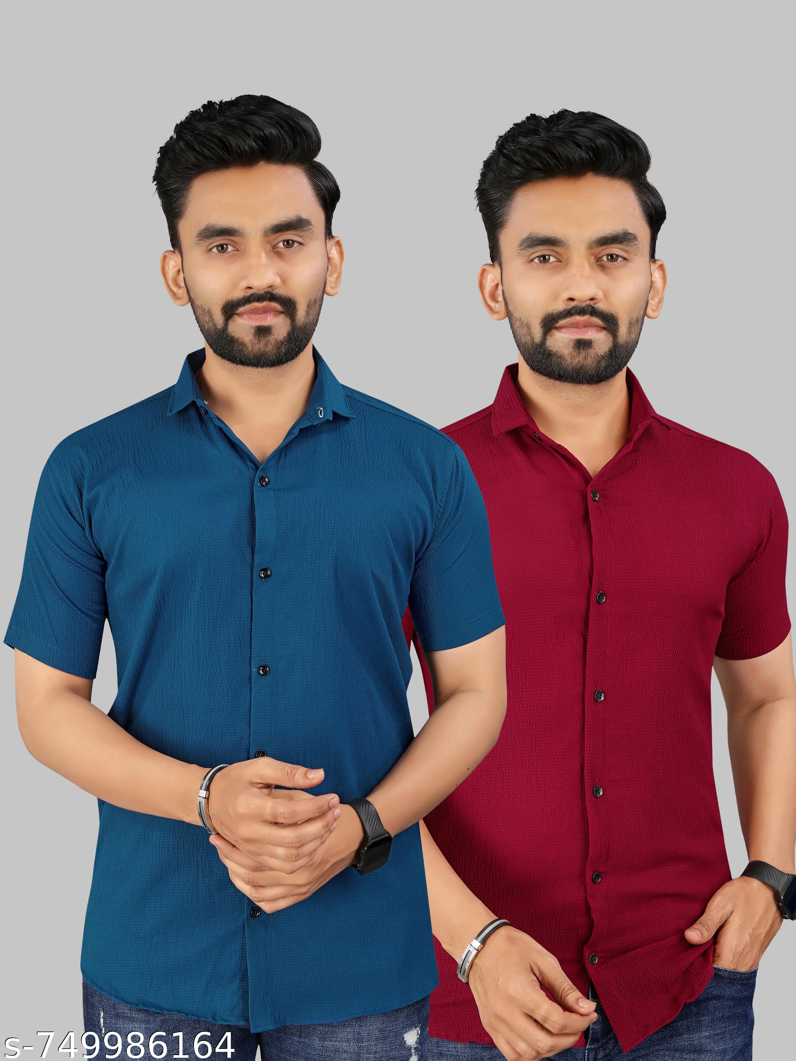 Men's Glamorous Casual Shirt - Unixkart - View 4