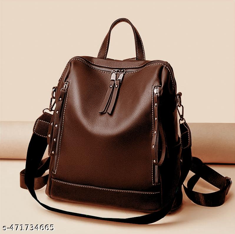Trendy Party Wear Backpack with Adjustable Strap for Women - image 4