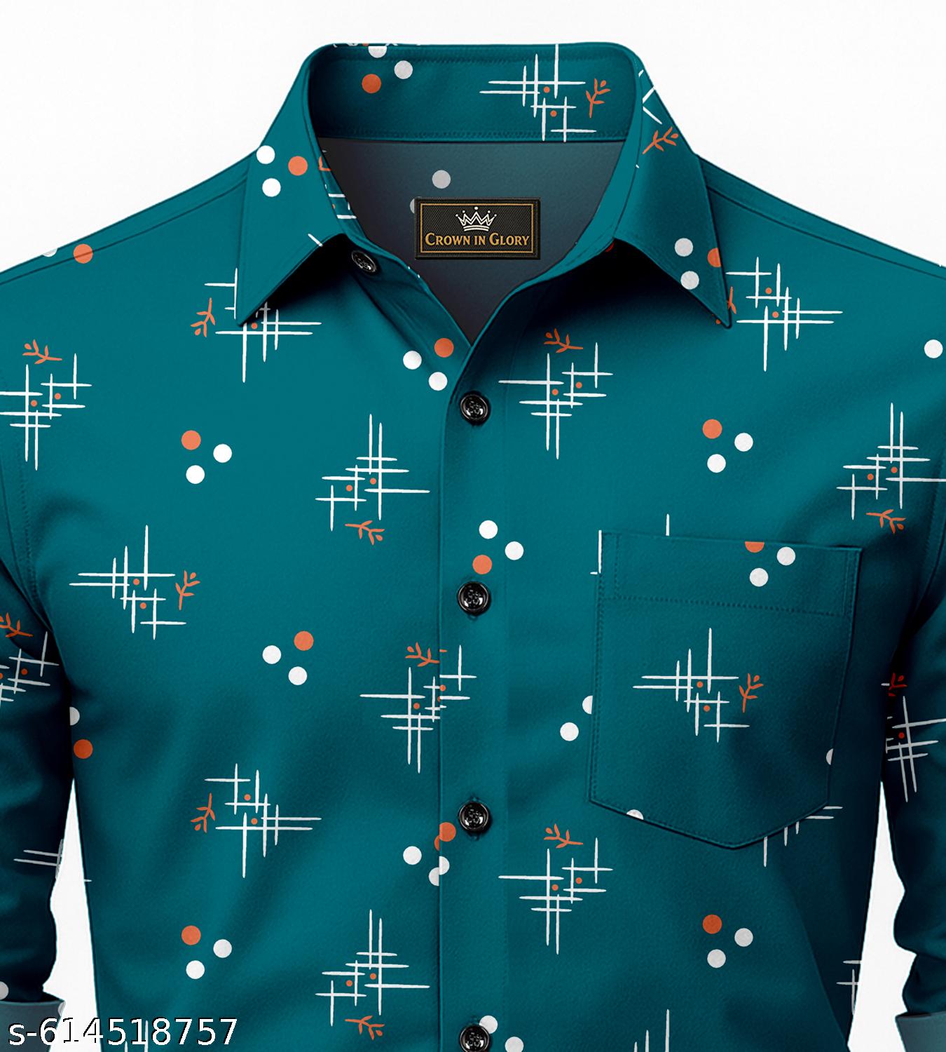 Men's Stylish Modern Shirt - Unixkart - View 4
