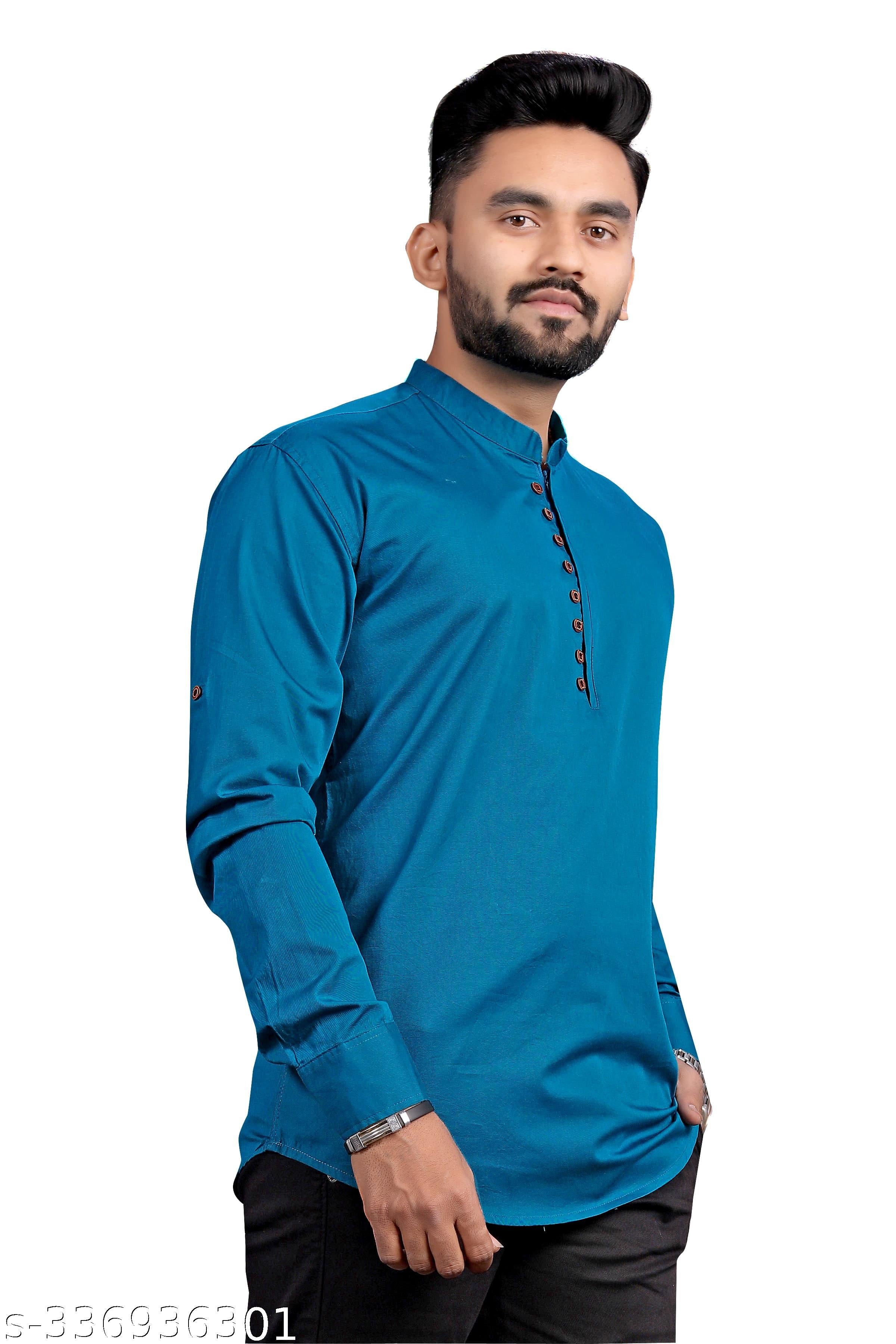 Men's Premium Quality Cotton Kurta - Unixkart - View 4