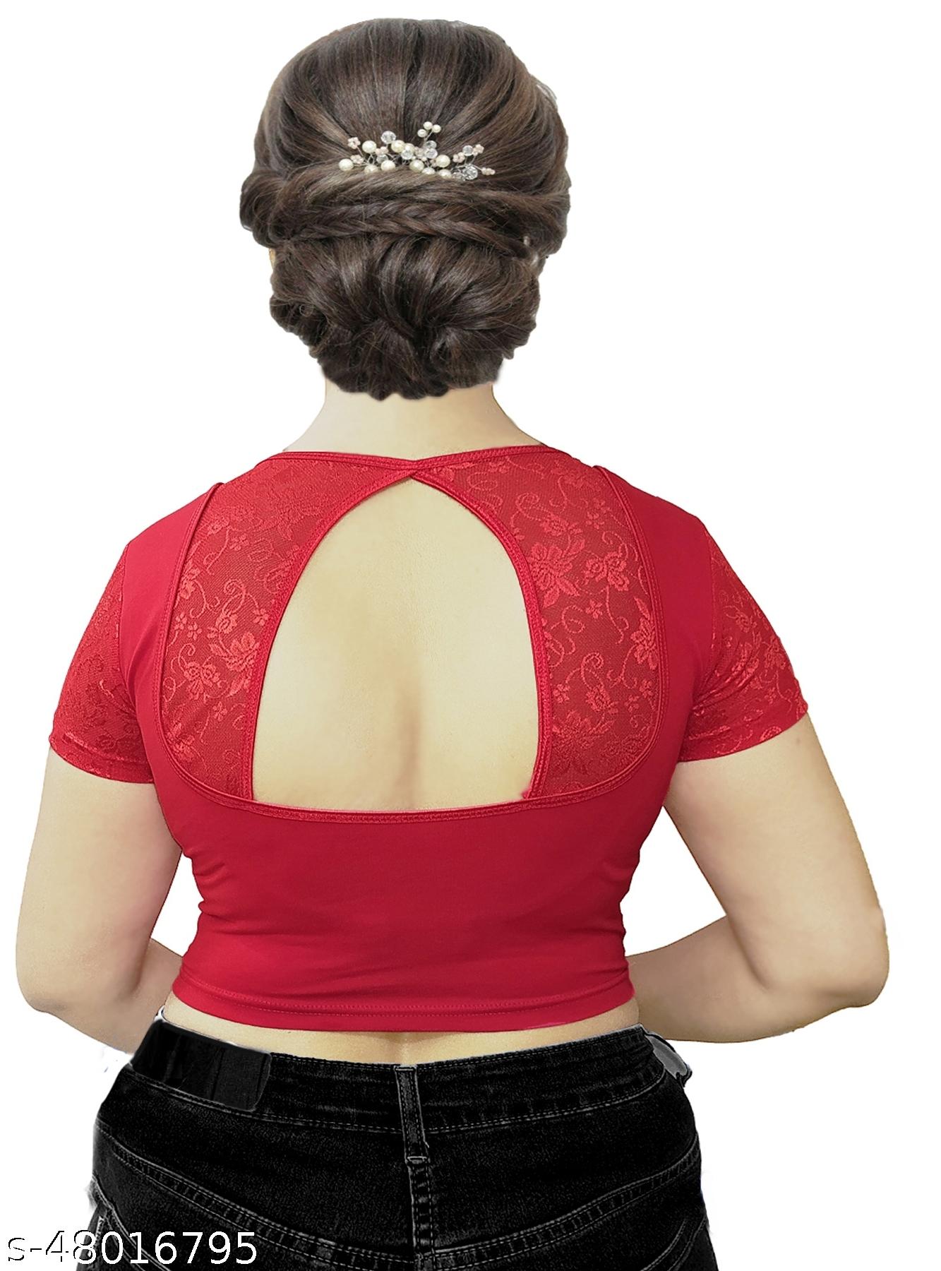 Readymade Stretchable Hosiery Blouse - Unixkart - View 4