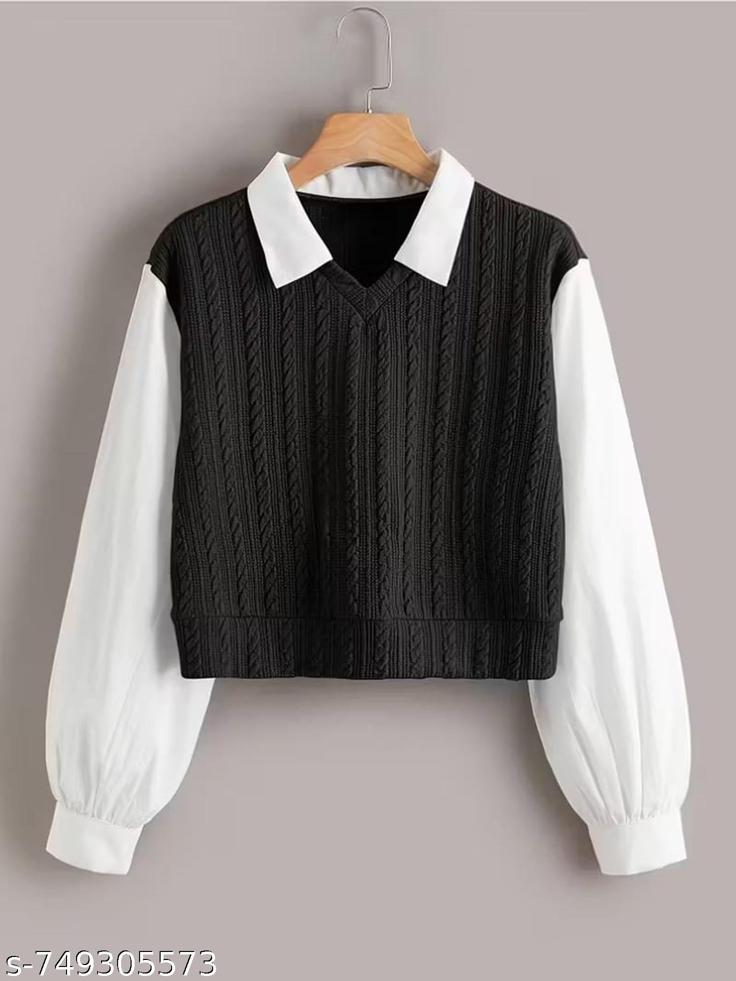 Women's Korean V-Neck Casual Tunic Top - image 4