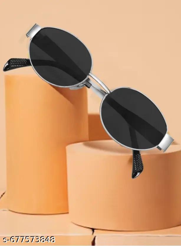 Retro Oval Sunglasses For Women & Men | Trending, Stylish & Durable Metal - Image 4
