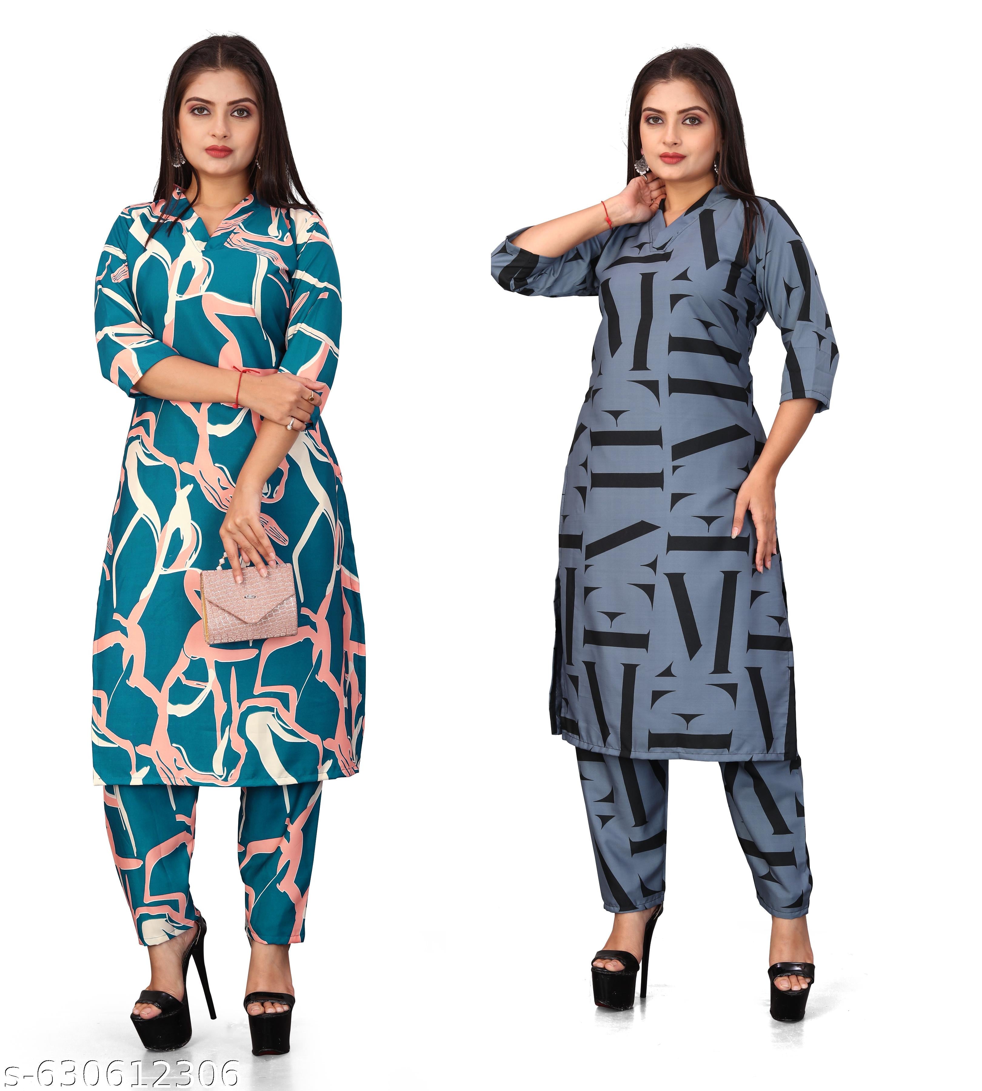 Kurta with Bottomwear Set - Unixkart - View 4
