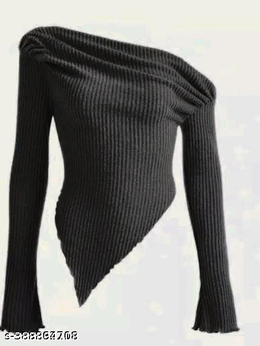 Women's Trendy Piko Off-Shoulder Top - image 4