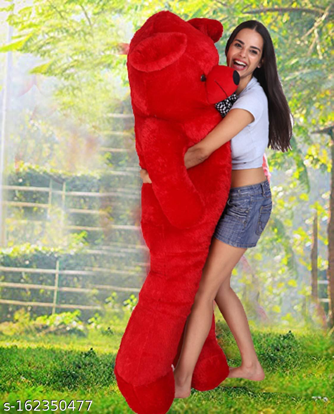 3 Feet Red Soft Teddy Bear - Unixkart - View 4
