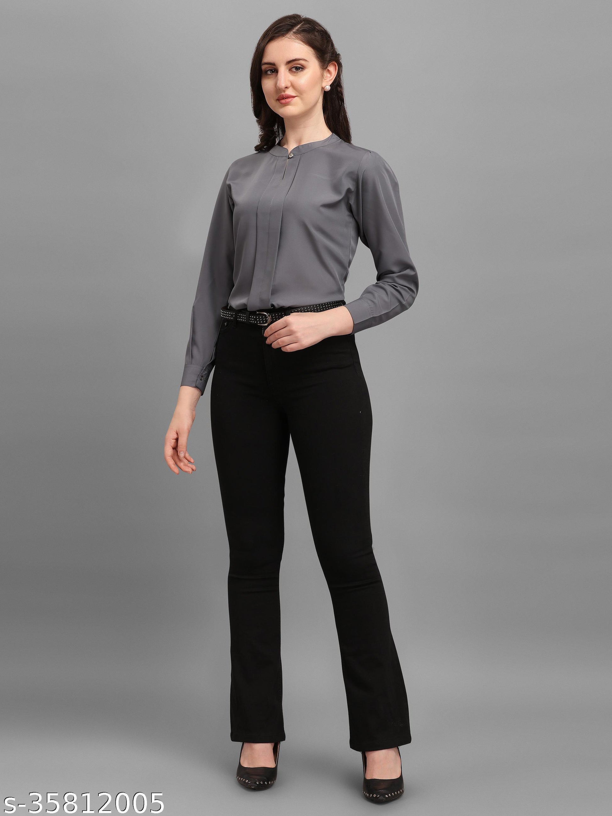 Women's Classic Casual Shirt - Unixkart - View 4