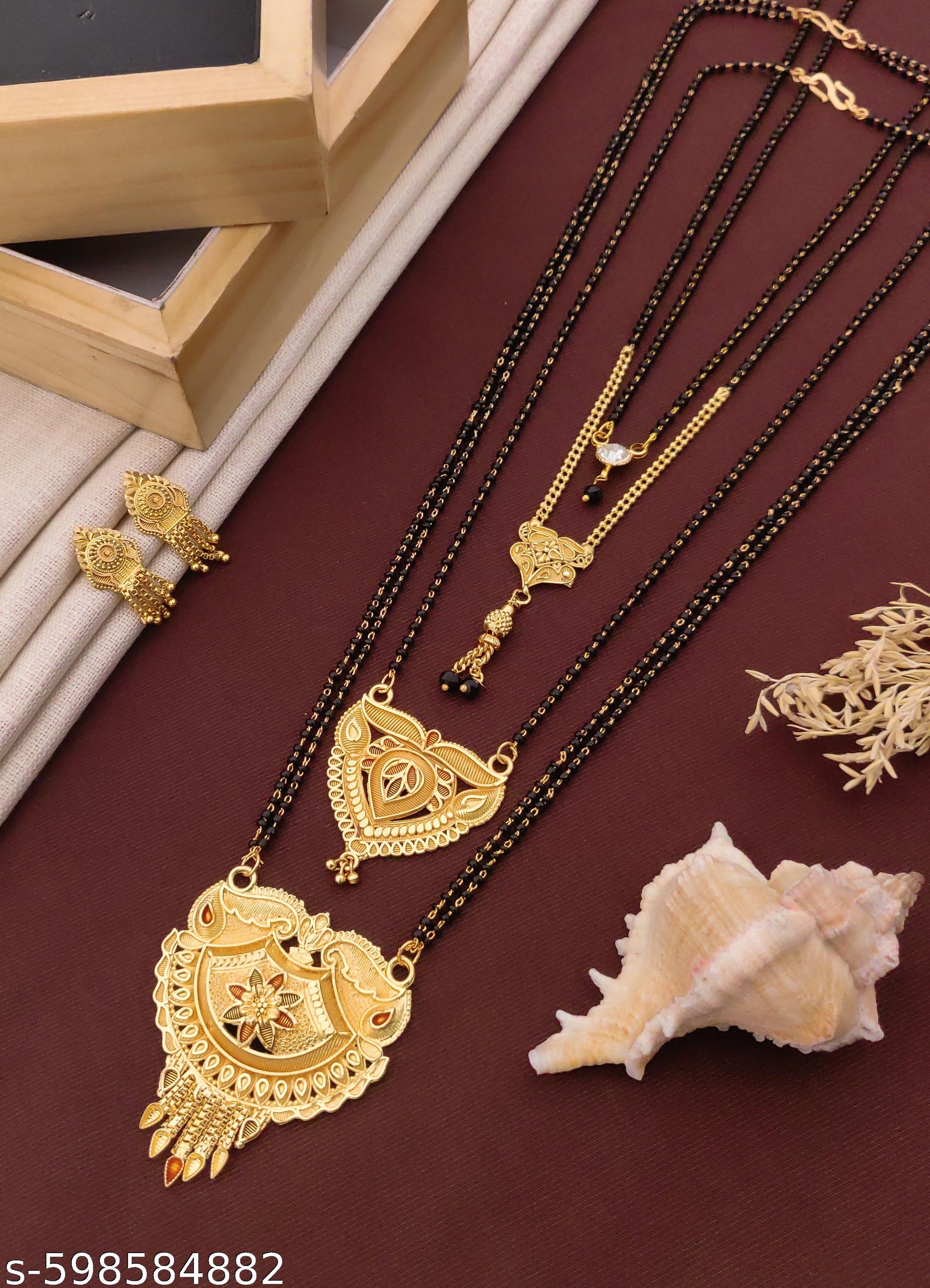 newly designed mangalsutra combo set - Image 4