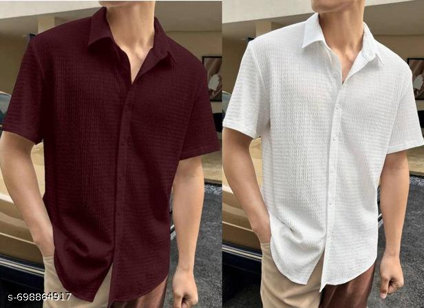Men's Casual Formal Shirt - Unixkart - View 4