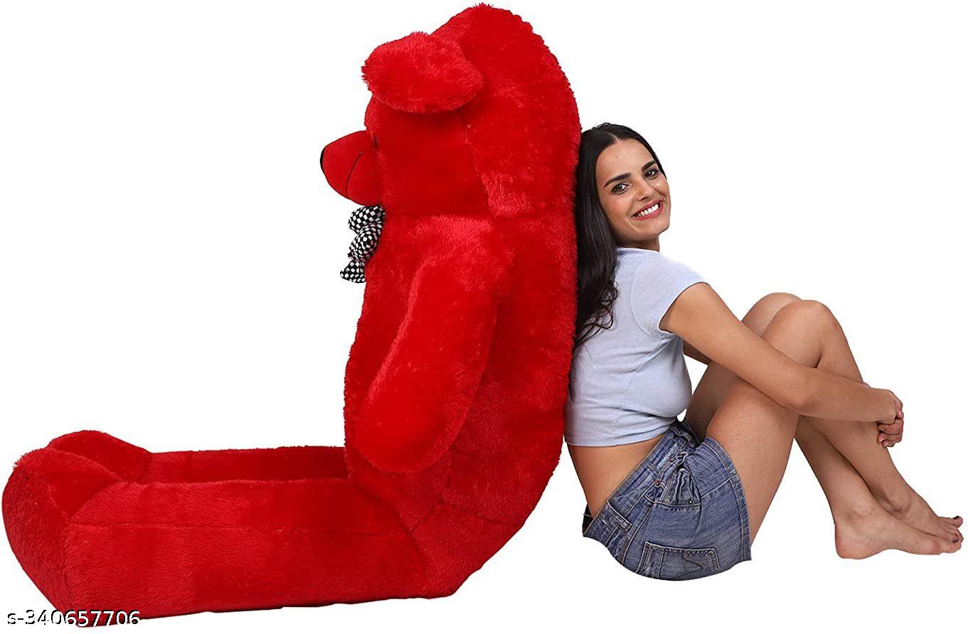3 Feet Red Cute Lovely Teddy Bear - Unixkart - View 4