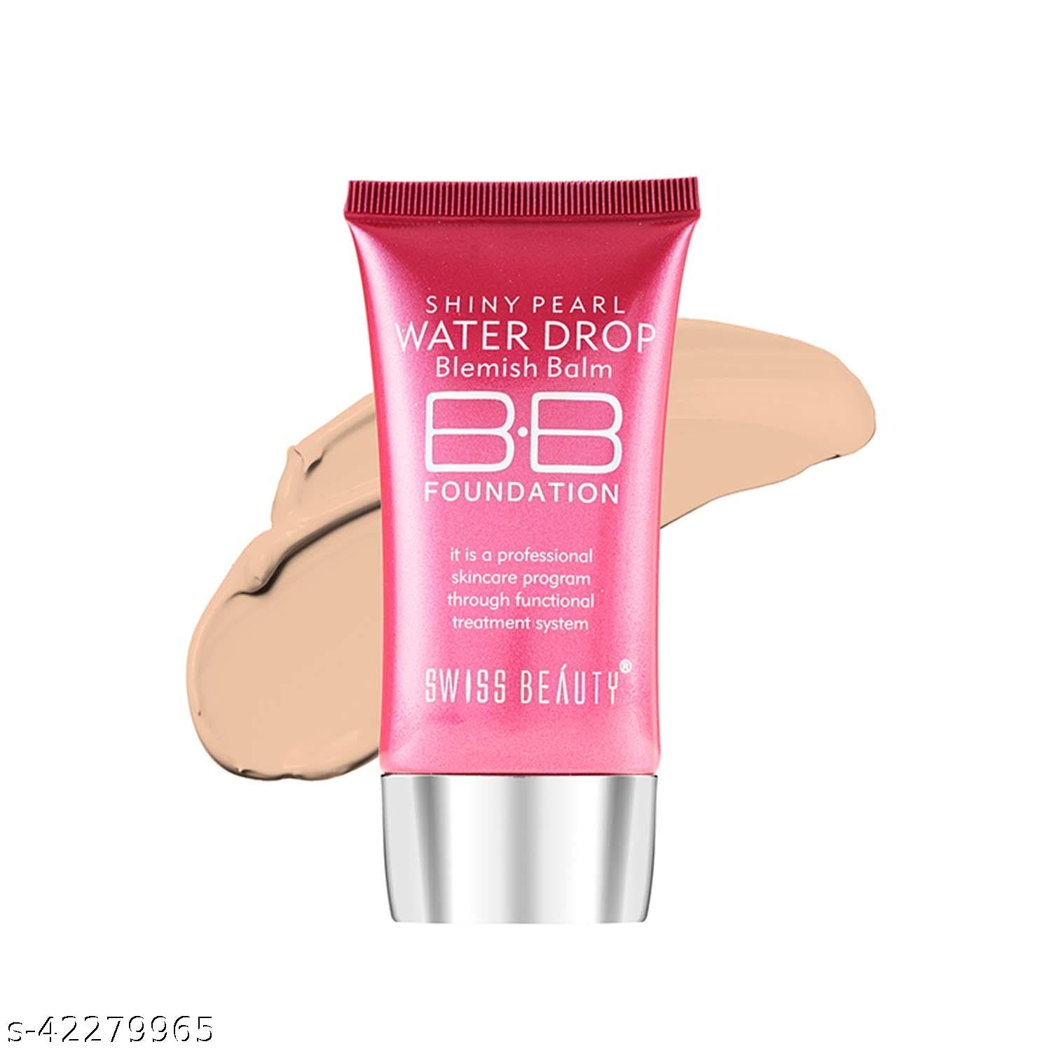 Swiss Beauty Shiny Pearl Water Drop Blemish Balm BB Foundation - 03 - Image 4