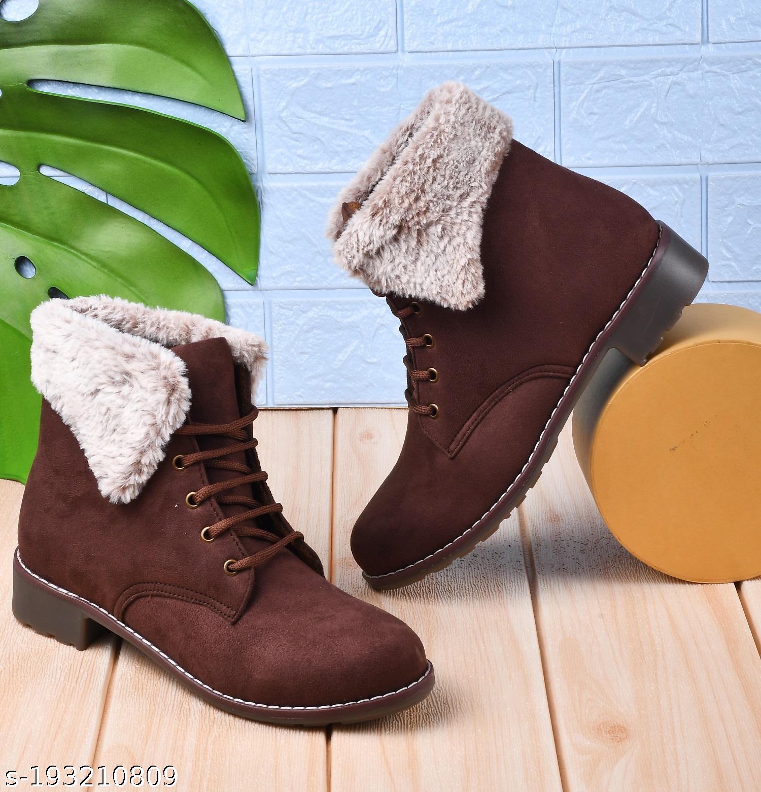 Comfortable Fashionable Stylish Shoort Casual Boots for Women's and Girls - Image 4