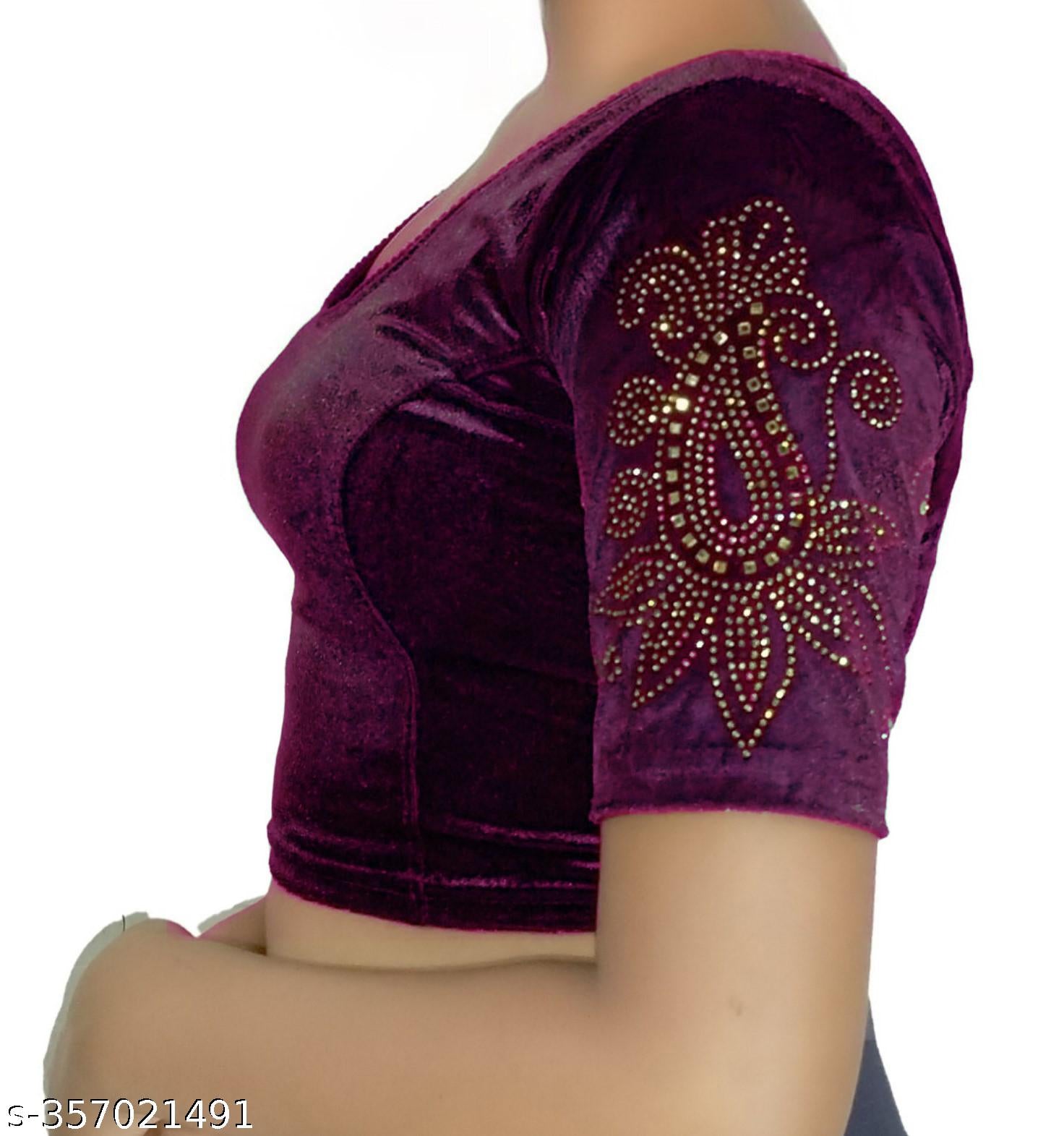 Readymade Blouse Latest Diamond Collection - Unixkart - View 4