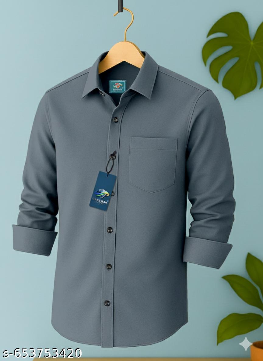Men's Premium Cotton Casual Party Formal Shirt - Unixkart - View 4