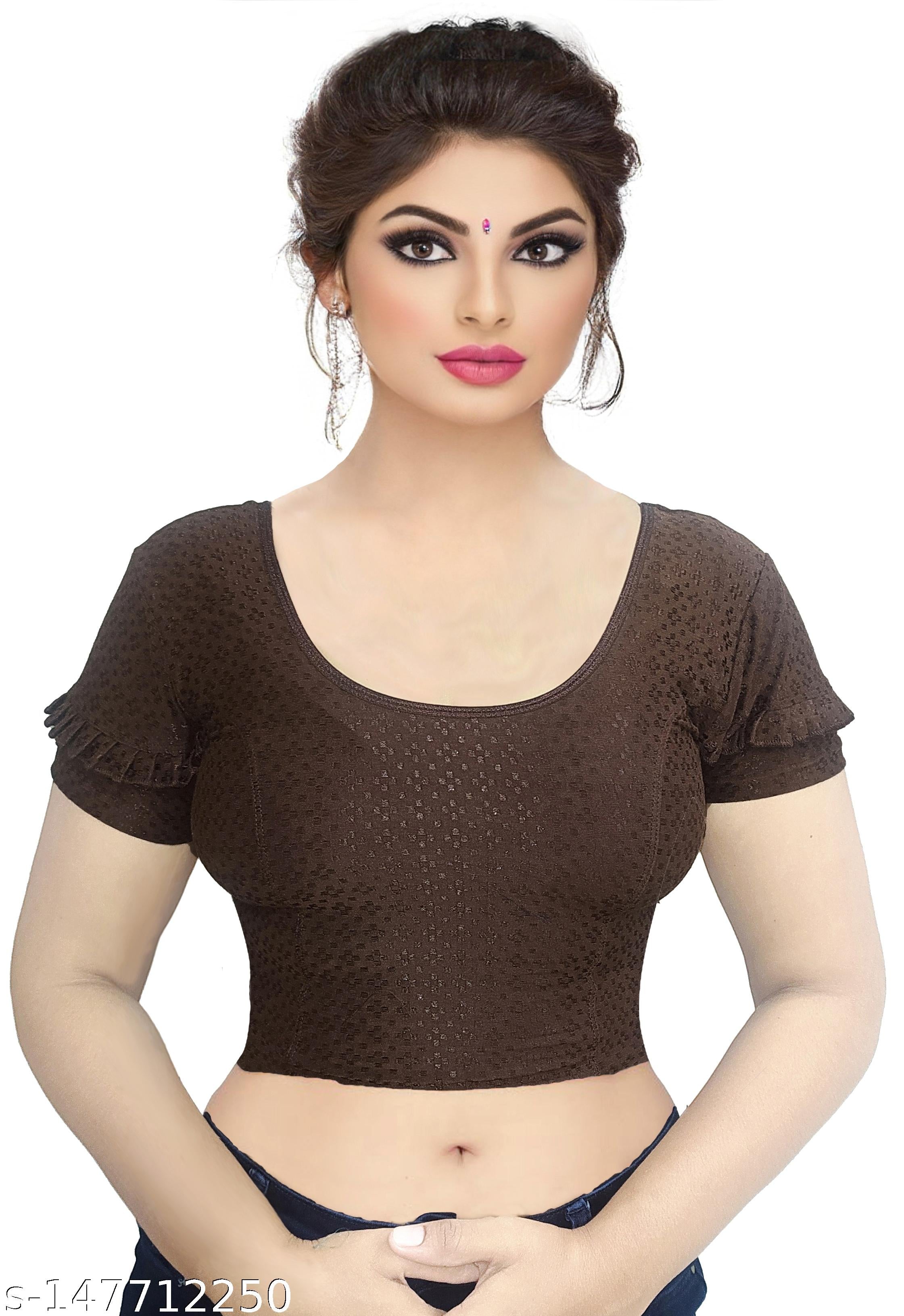 Readymade Stretchable Blouse latest Design Collection - Unixkart - View 4