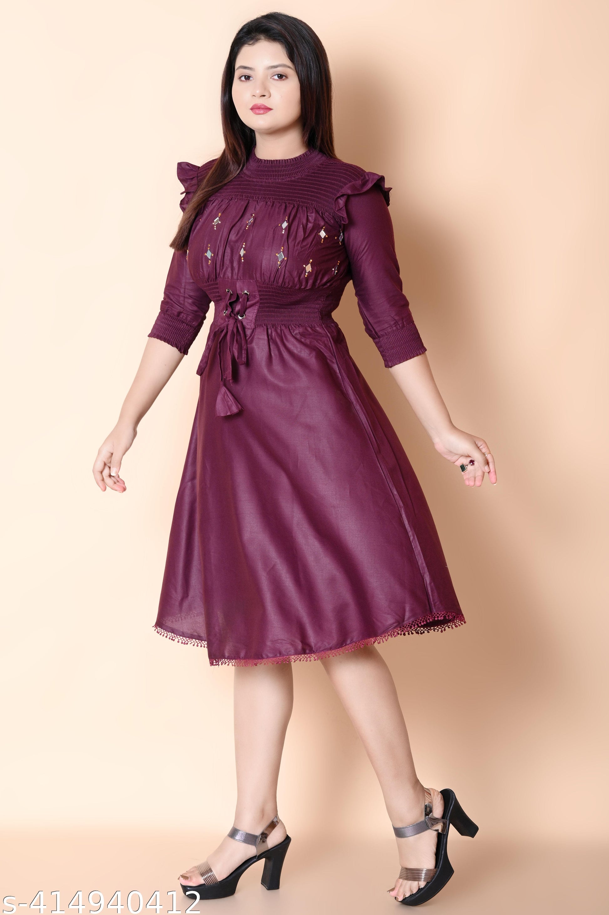 Women's Stylish Frock and Dress - Unixkart - View 4