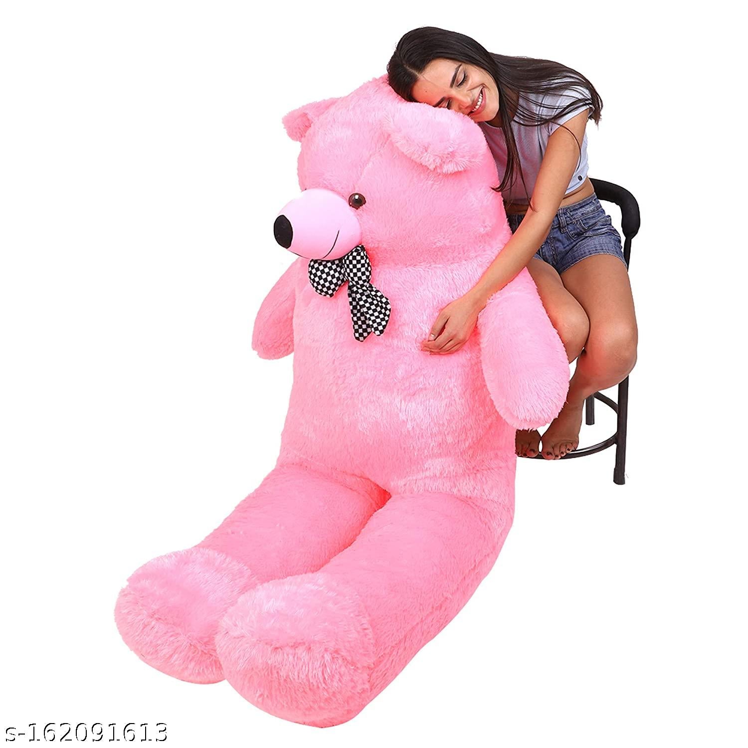 3 Feet Pink Huggable Teddy Bear - Unixkart - View 4