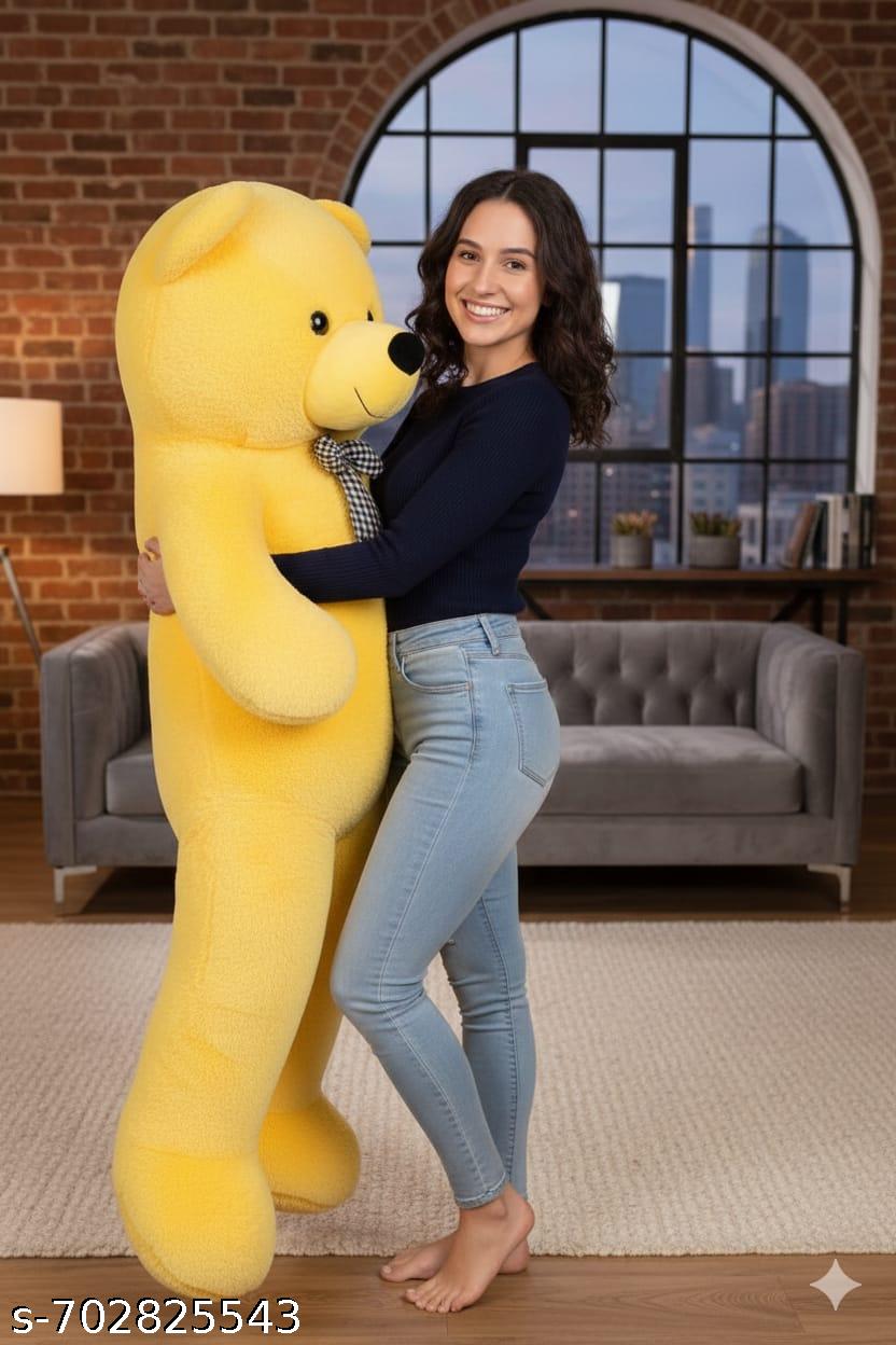 3 Feet Yellow Teddy Bear for Birthday - Unixkart - View 4