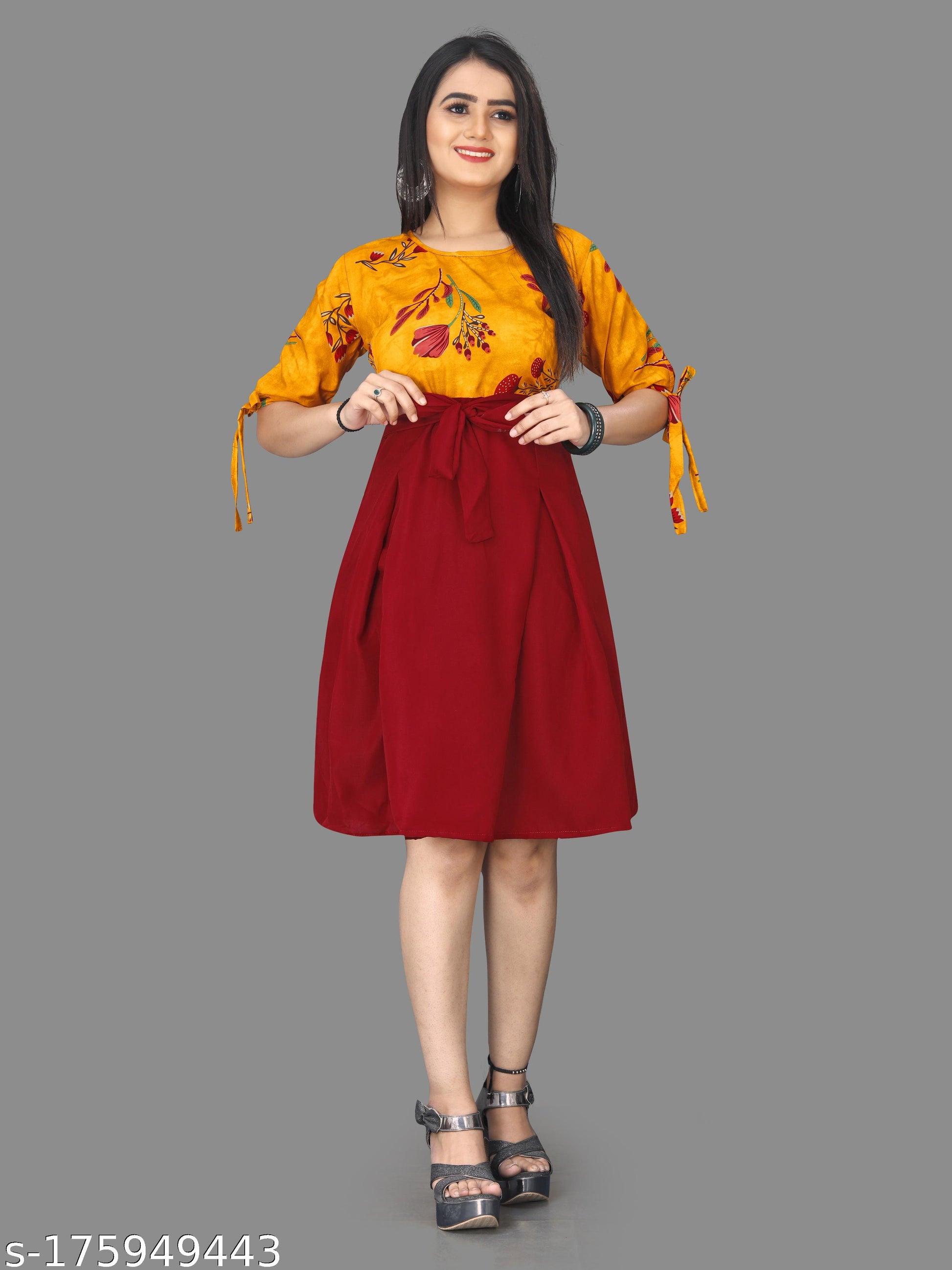Women's One Piece Dress - Unixkart - View 4