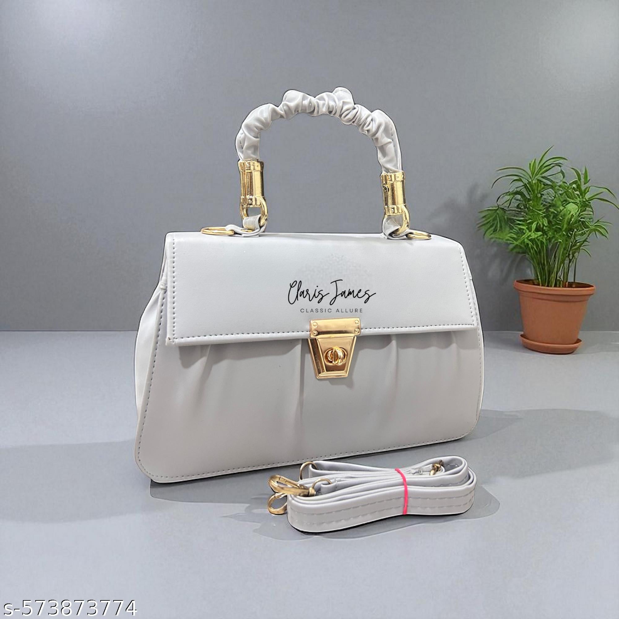 Graceful Fashionable Grey Women Slingbags - Unixkart - View 4