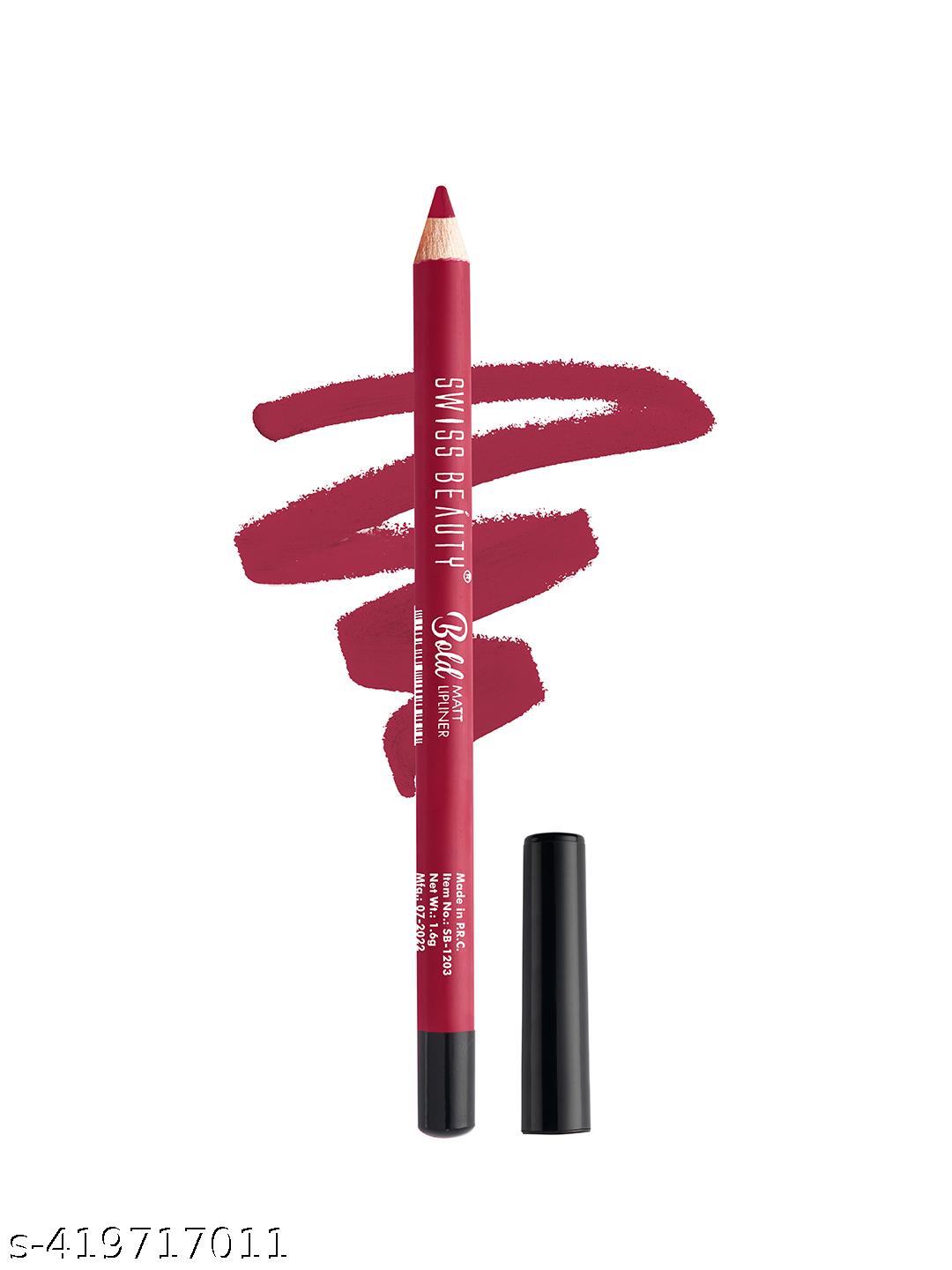 Swiss Beauty Bold Matte Lip Liner Pencil – Perfect Maroon - image 4