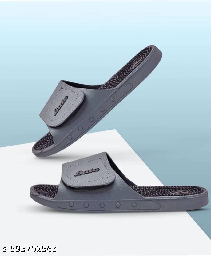 Men's Grey Casual Flip Flops - image 4