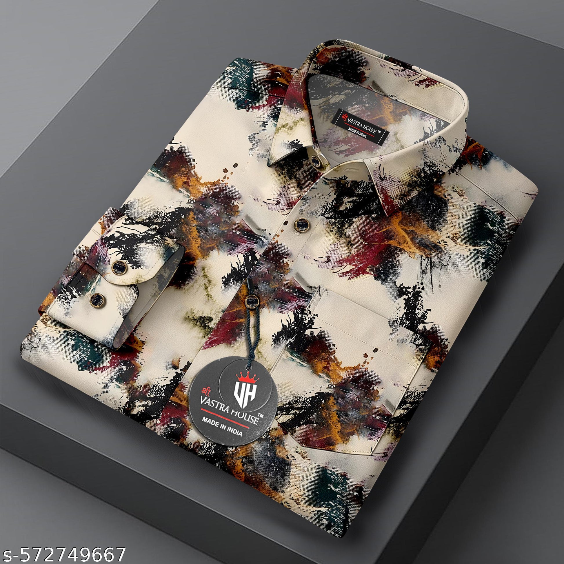 Men's Printed Glamour Shirt - Unixkart - View 4