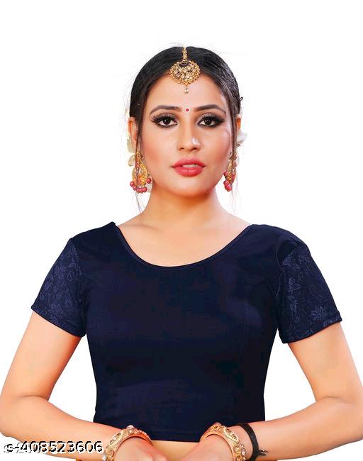 Hosiery Stretchable Blouse - Unixkart - View 4
