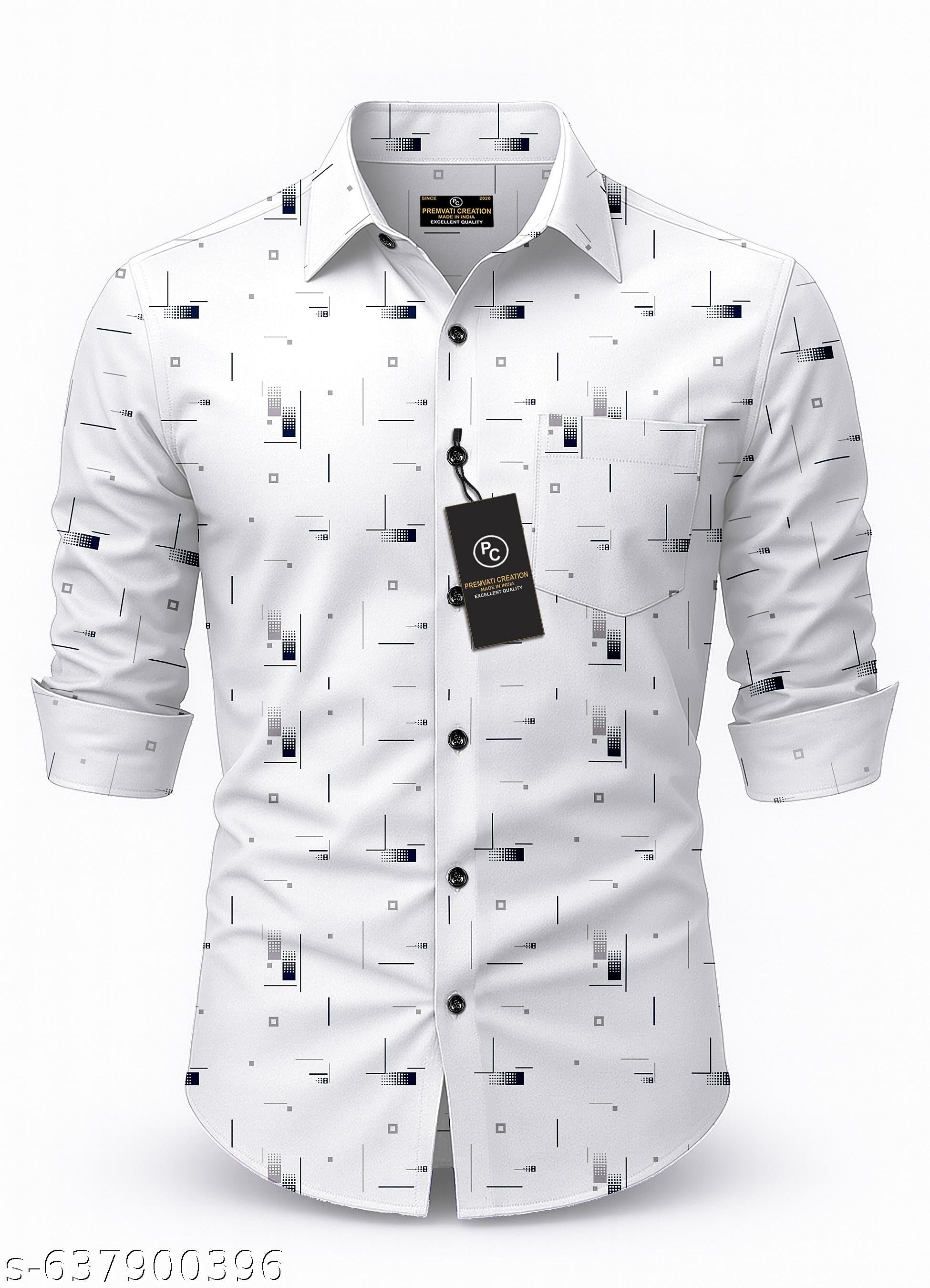 Men's Digital Print Shirt - Unixkart - View 4