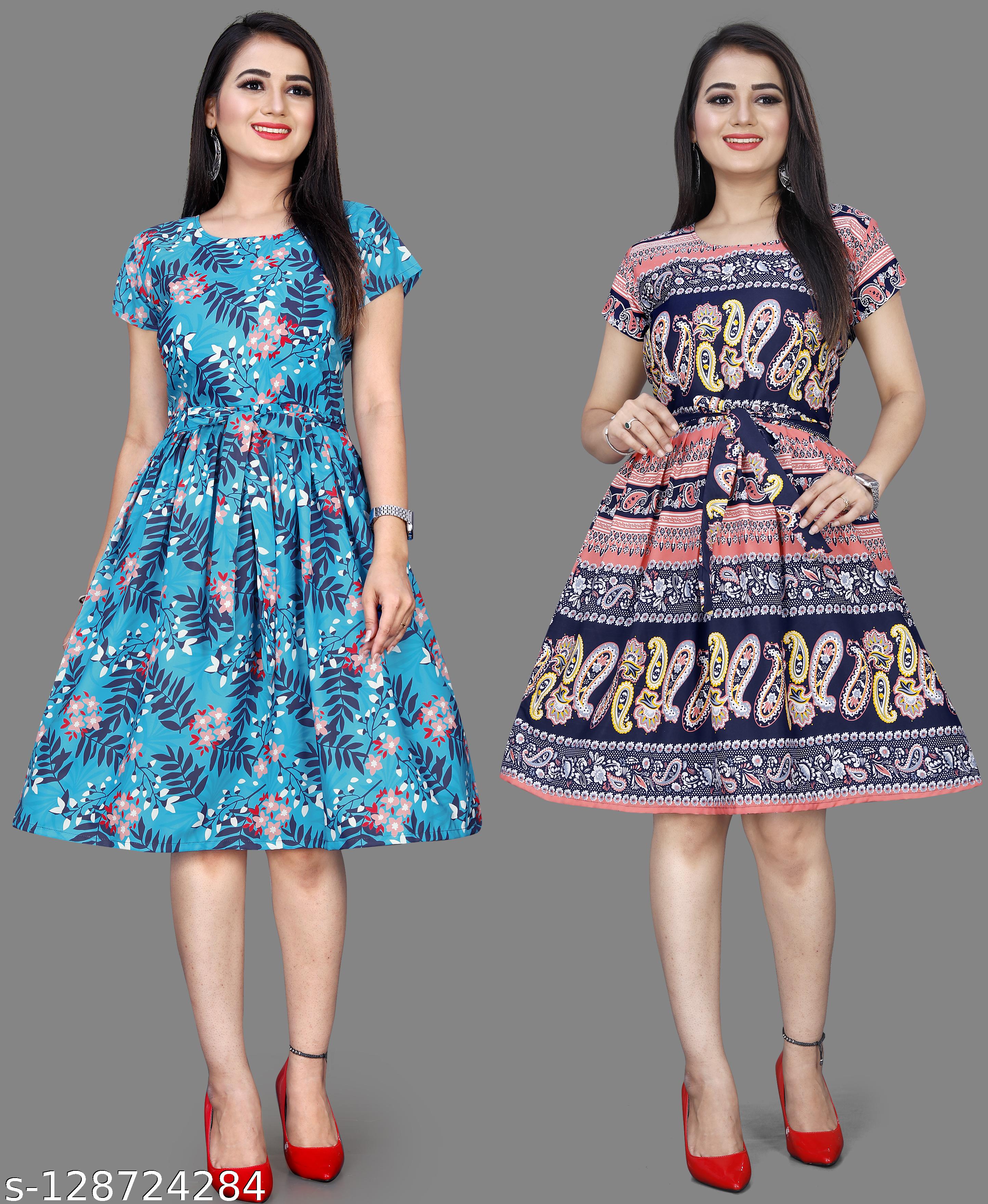 Women's One Piece Dress - Unixkart - View 4