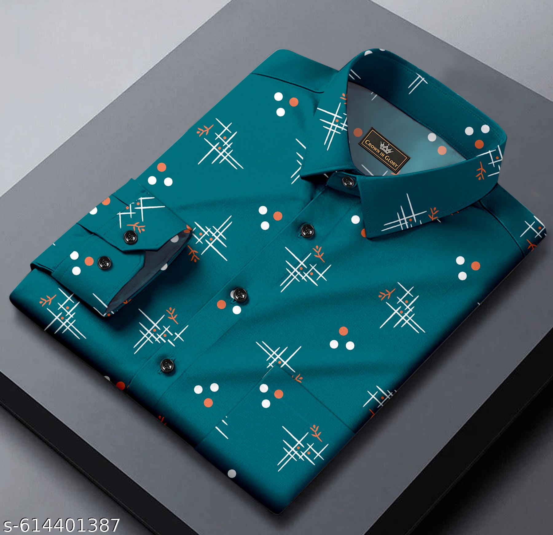 Men's Stylish Modern Shirt - Unixkart - View 4