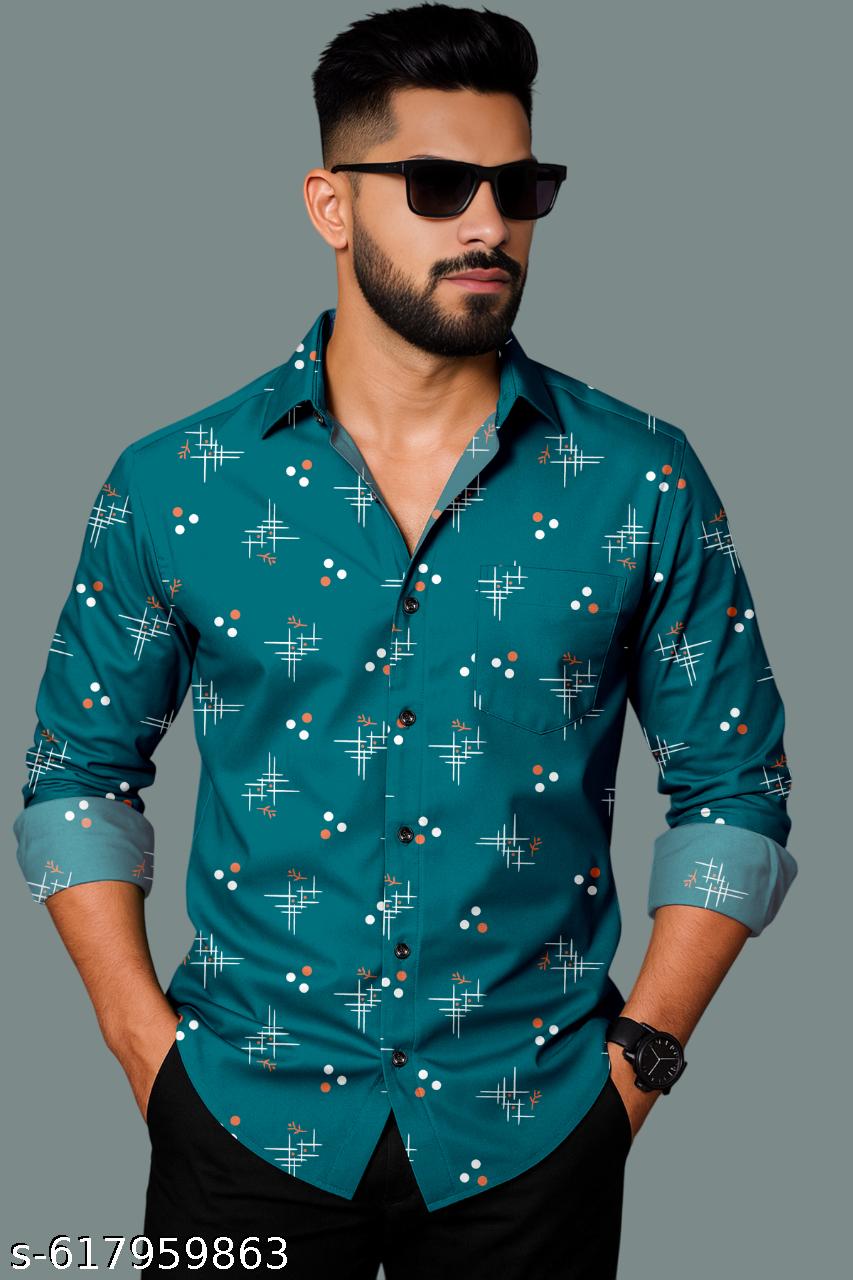 Men's Stylish Modern Shirt - Unixkart - View 4