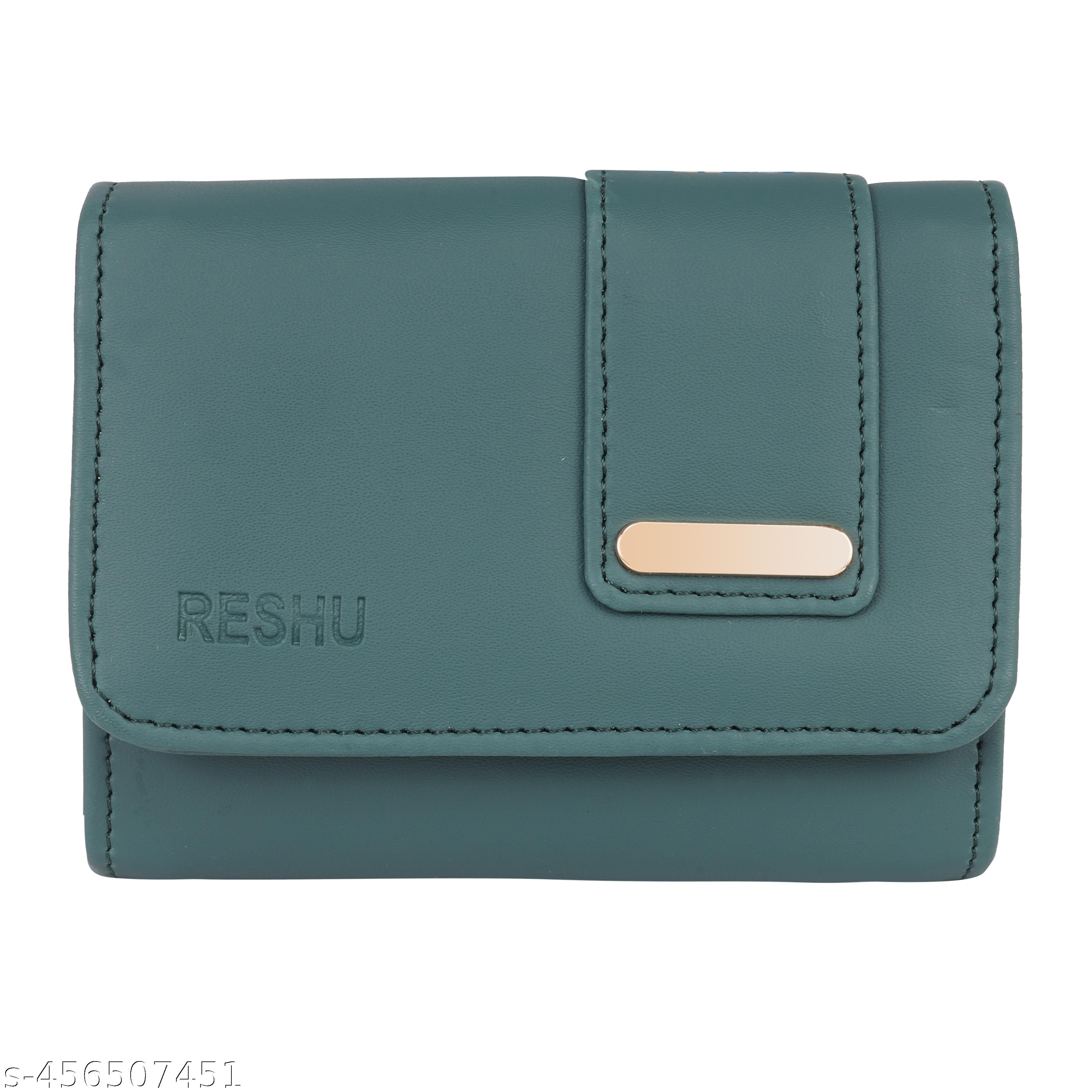 4 card holder with zipper and premium PU leather clutch hand purse for women - Unixkart - View 4