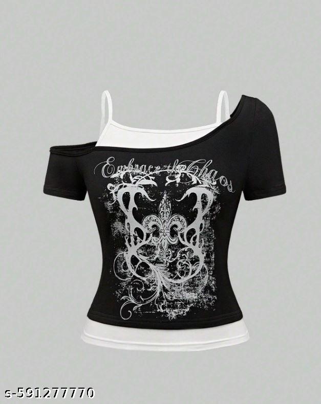 Women's Anchor Print Casual Top - image 4