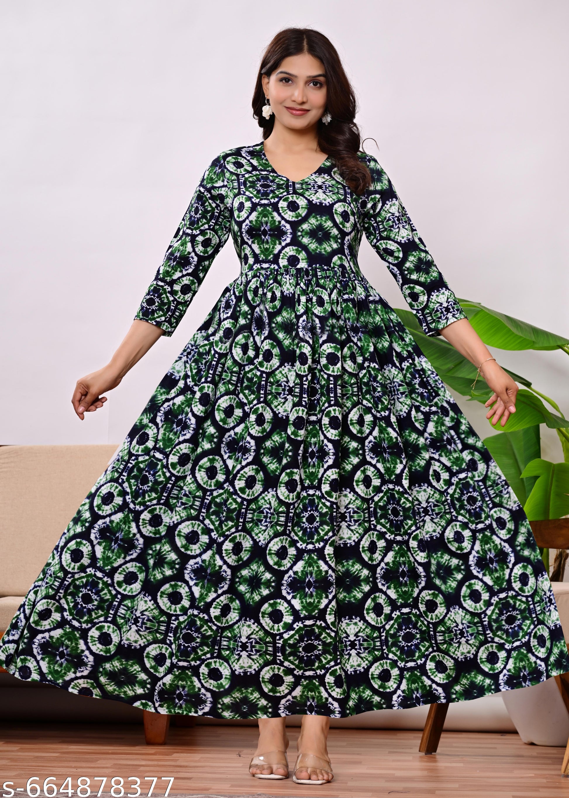 Women's Anarkali Kurti - Unixkart - View 4
