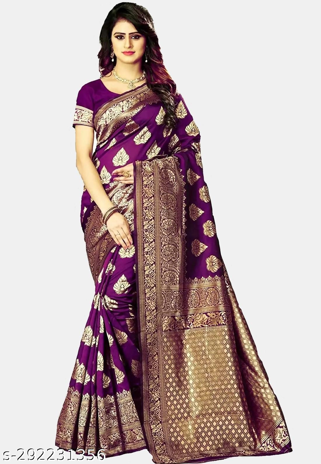 kanjivaram silk saree - Unixkart - View 4