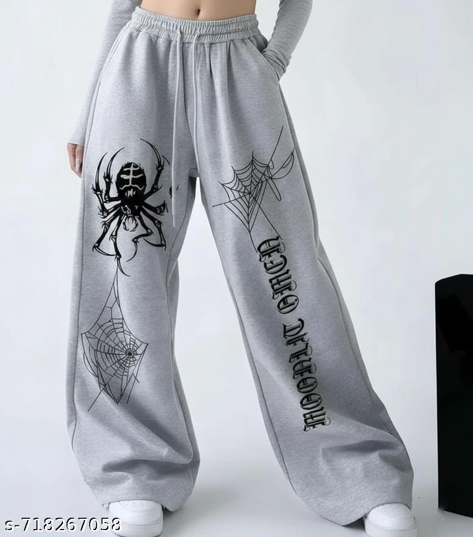 Women's Oversized Streetwear Relaxed Fit Jogger Lower - image 4