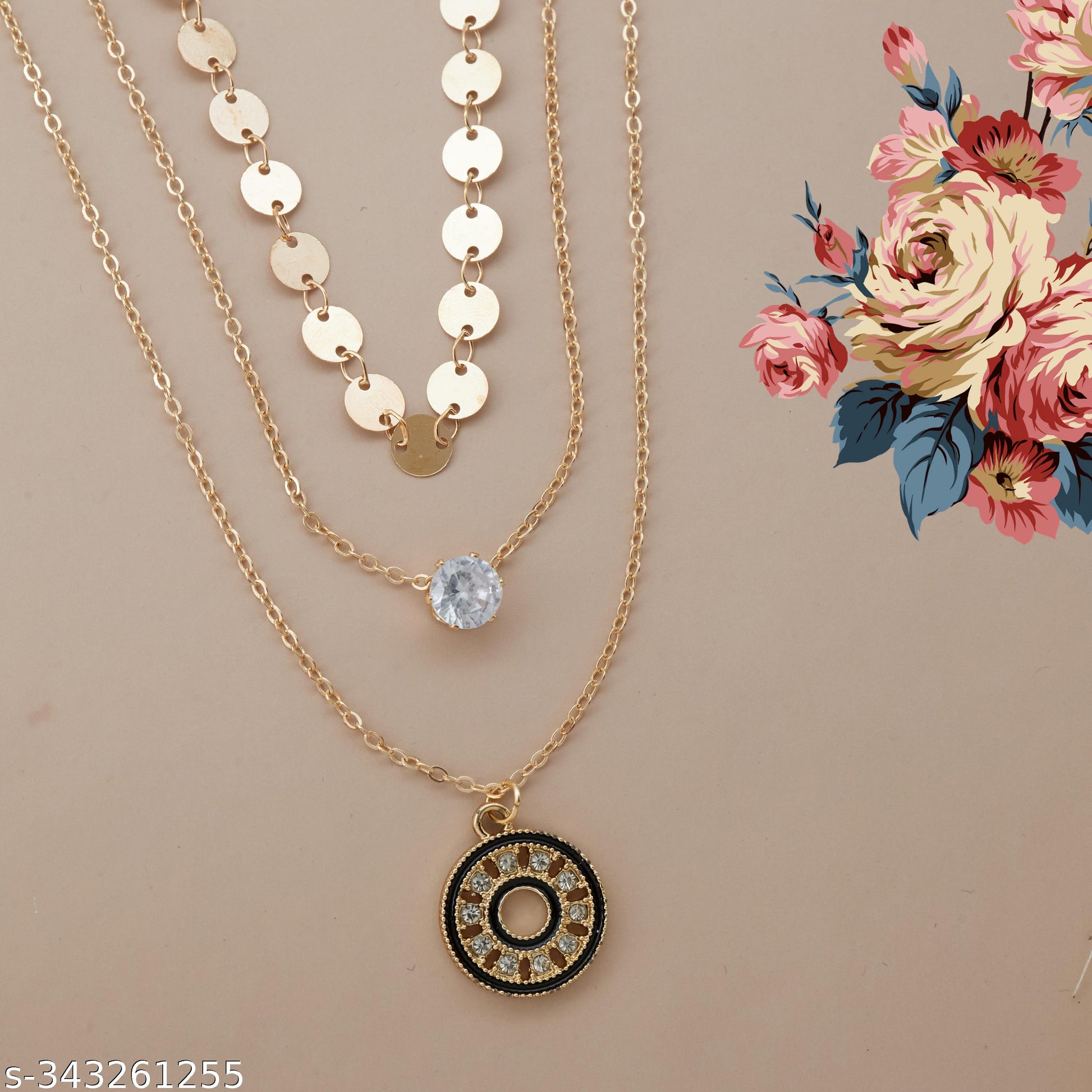 Allure Glittering Women Necklaces & Chains - Unixkart - View 4