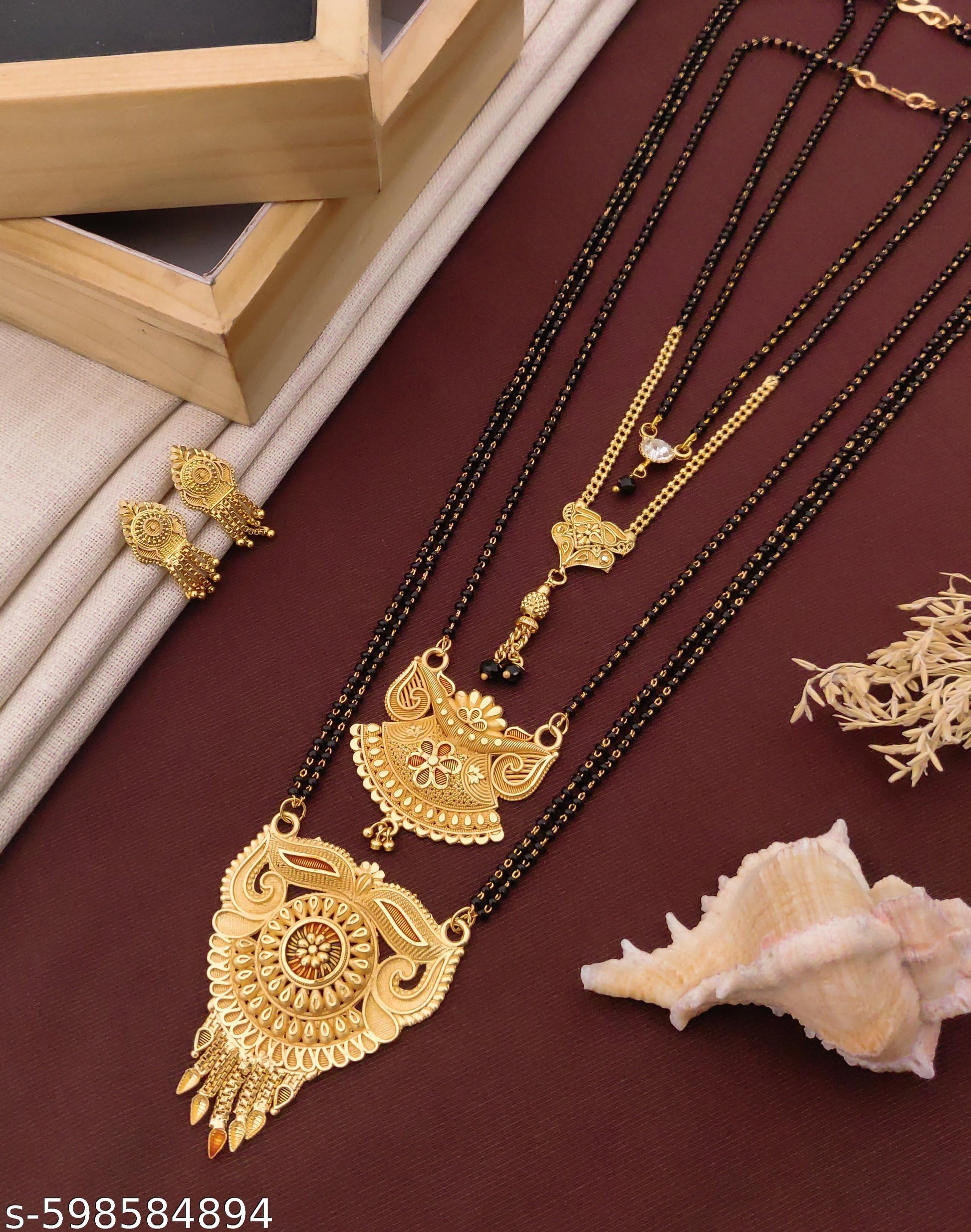 newly designed mangalsutra combo set - Image 4