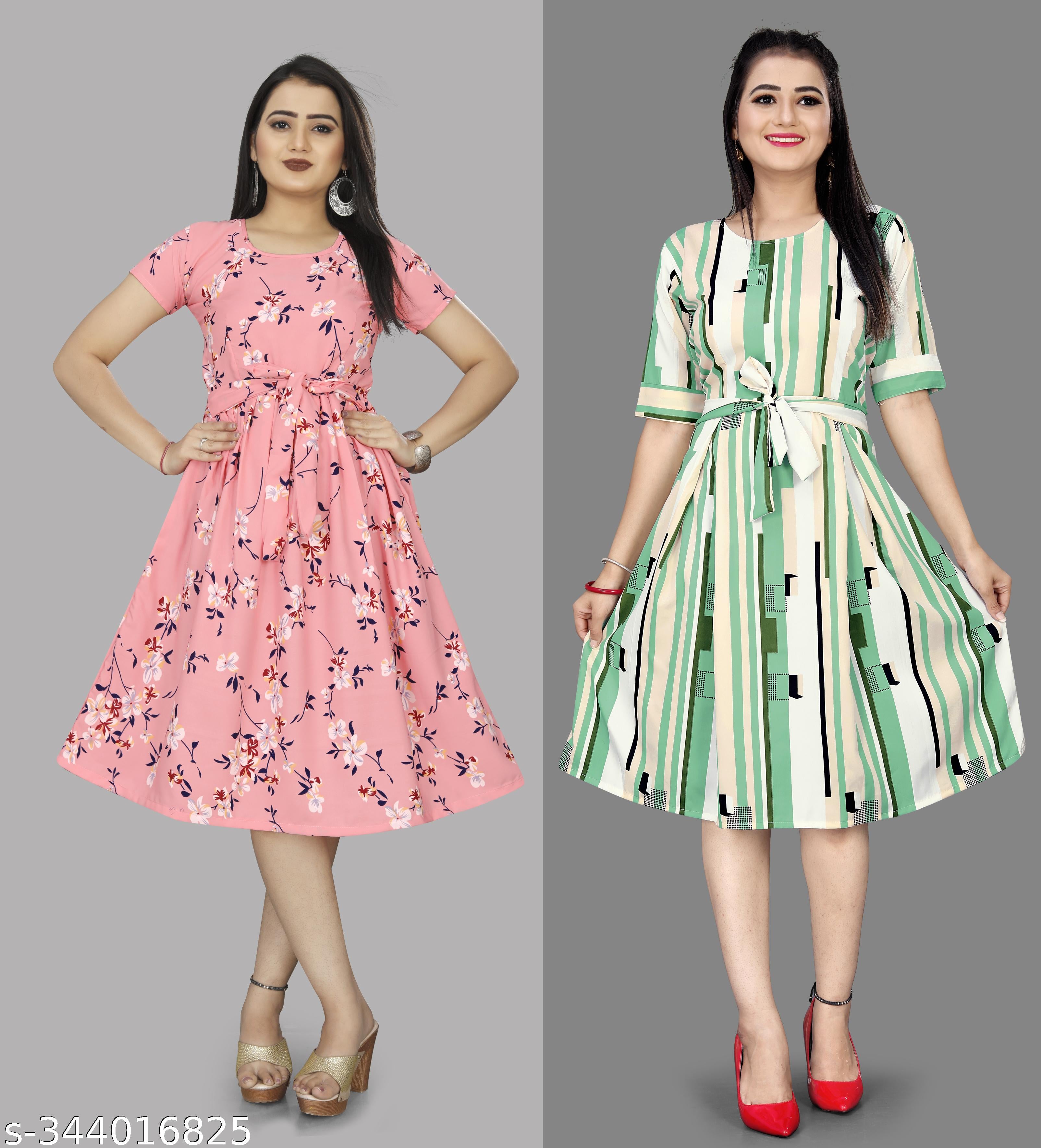 Women's One Piece Dress - Unixkart - View 4