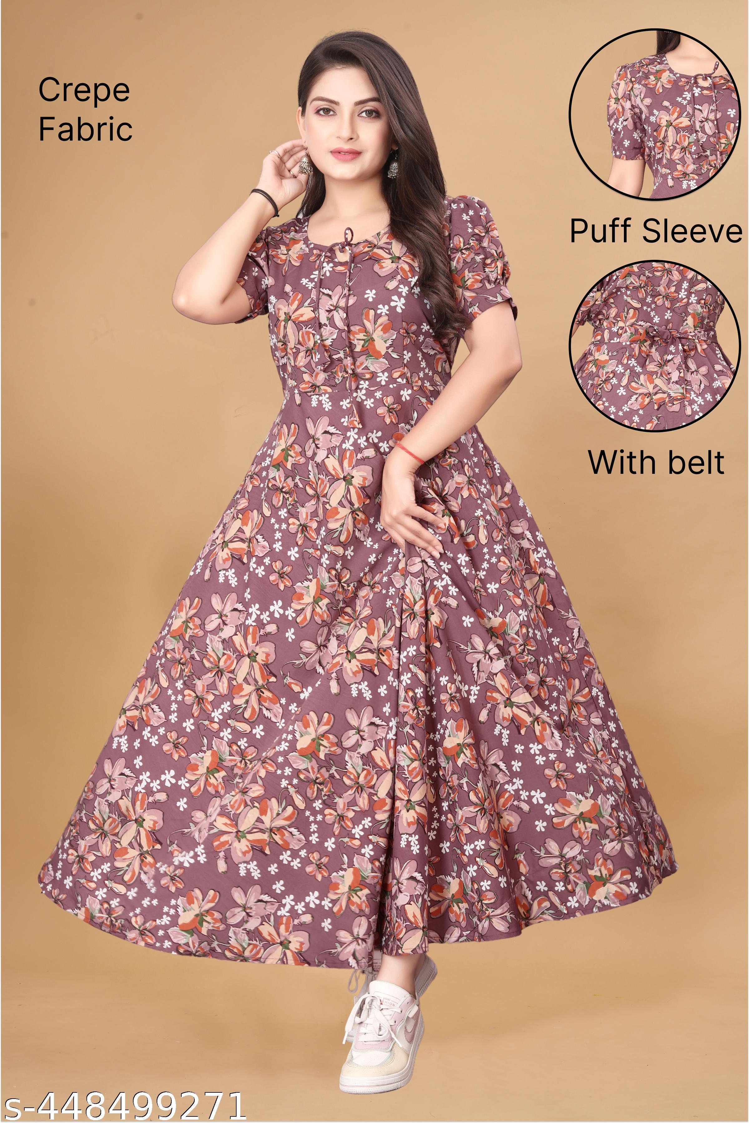 Women's A-Line Glamorous Dress - Unixkart - View 4
