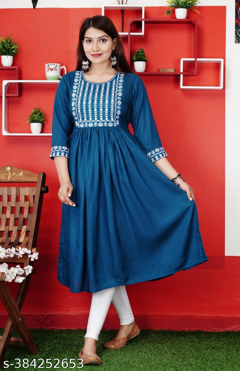 Women's Trendy Kurti - Unixkart - View 4